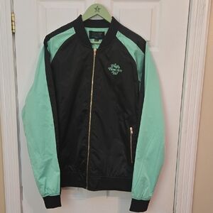 Jeffree Star Fashion Black and Mint Jacket with hanger